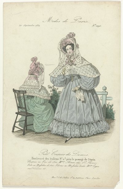 Petit Courrier des Dames, 20 Eylül 1834, No.1095: Pou de Soi