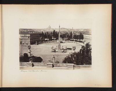 Arka planda Aziz Petrus Bazilikası ile Roma