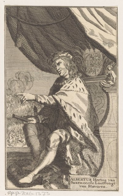 Albrecht III, Saksonya Dükü portresi by Anonymous