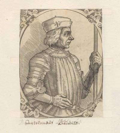 Portret van Bartholomew Livianus by Anonymous