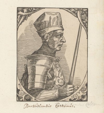 Portret van Bartolomeo Colleoni by Anonymous