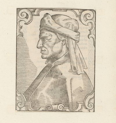 Portret van Bartolus van Sassoferrato by Anonymous