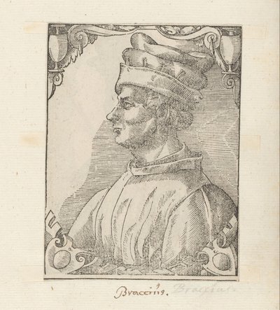 Portret van Braccio da Montone by Anonymous