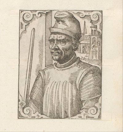 Portret van Cabrinus Fondalius by Anonymous