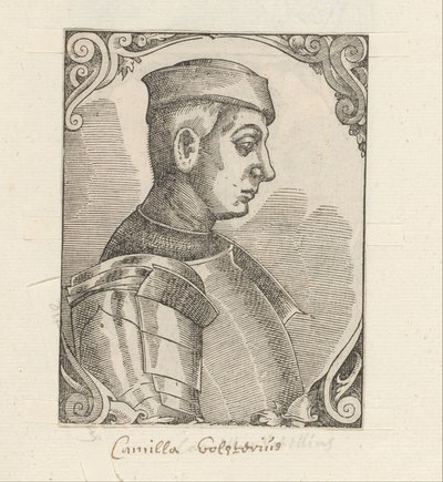 Portret van Camillus by Anonymous