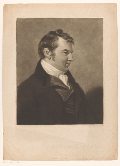 George Daniell'in portresi, Hull'daki kitapçı by Anonymous