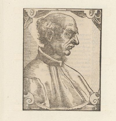 Portret van Giovanni Pontano by Anonymous