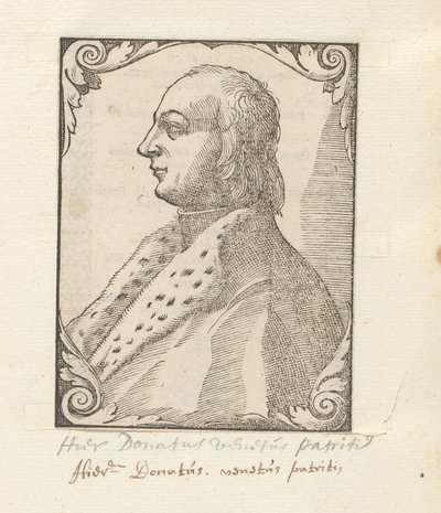 Portret van Girolamo Donati by Anonymous