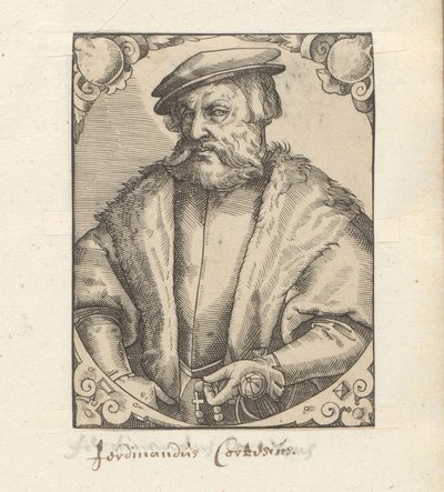 Portret van Hernán Cortes by Anonymous