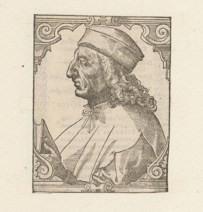 Portret van Julius Pomponius Laetus by Anonymous