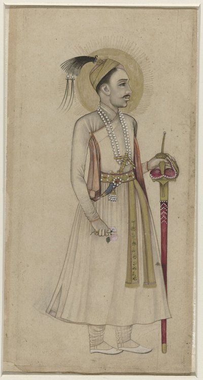 Golconda Sultanı Muhammed-Kuli Kutub-Şah'ın Portresi by Anonymous