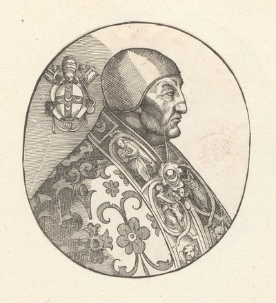 Portret van paus Pius III by Anonymous