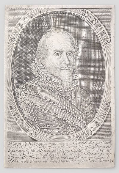 Nassau Prensi Maurice'in portresi by Anonymous