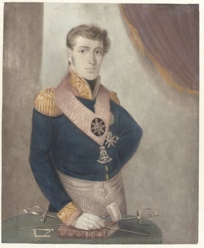 Hollanda Prensi Frederick, Masonların Büyük Üstadı olarak, 1817 by Anonymous