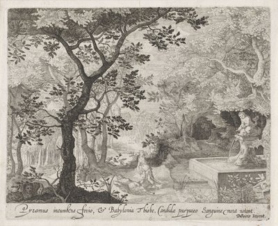 Pyramus en Thisbe Ovid