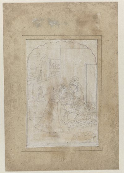 Radha ve Krishna by Anonymous