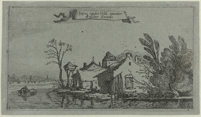 Nehir manzarası by Anonymous