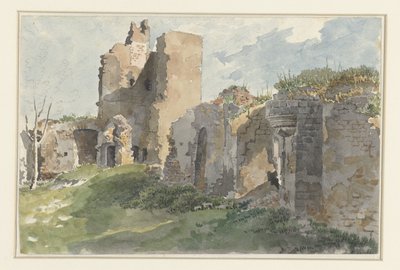 Chevreuse Kalesi Harabeleri by Anonymous