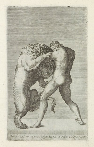 Heykeltıraş van Hercules gevecht