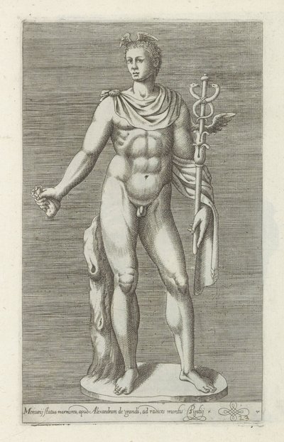 Heykeltıraş van Hermes Merkür