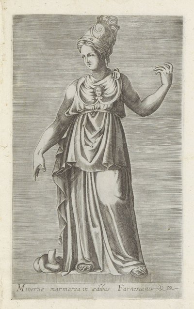 Heykeltıraş van Minerva Farnesian Sarayı