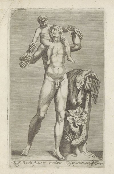 Heykeltıraş van Silenus, de jonge Bacchus op zijn schouders ile tanıştı Caesarea