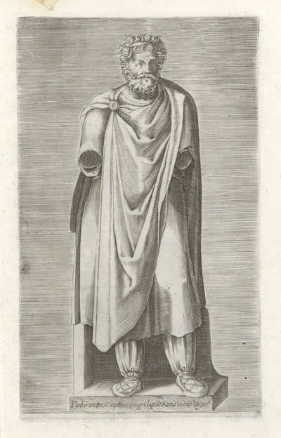 Heykeltıraş van een gevangen koning Kral Parthorium, Roma