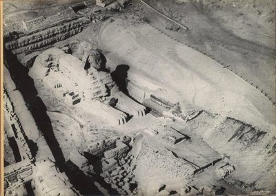 Havadan görülen Büyük Giza Sfenksi by Anonymous