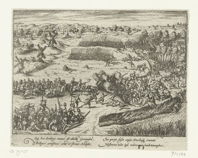 Heiligerlee Savaşı, 1568 by Anonymous