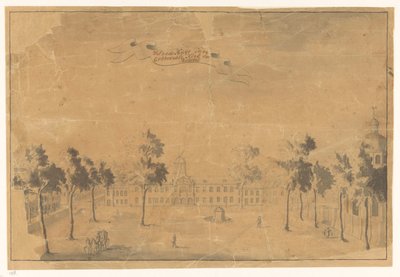 Belediye Binası ve Batavia 'T Stads Huijs Kilisesi ve Batavia Katedral Kilisesi (nesnenin başlığı) by Anonymous