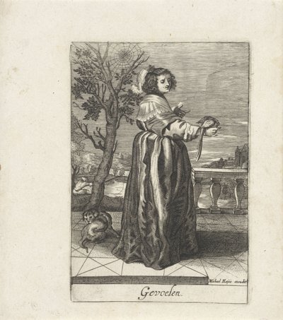 dokunma hissi Duygular (nesne üzerindeki başlık) Beş duyu (dizi başlığı) by Anonymous