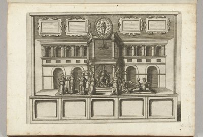 Erdemler ve Kötülükler ile Sahne, 1594 by Anonymous