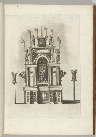 İmparator Maximilian II ile sahne, 1594 by Anonymous