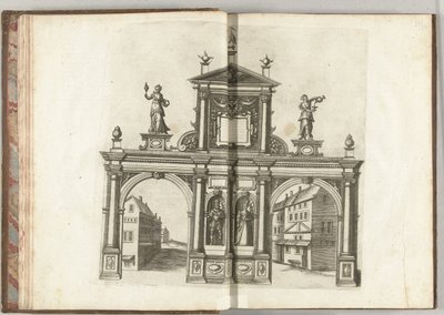 İmparator Maximilian I ve Burgundy Mary ile sahne, 1594 by Anonymous