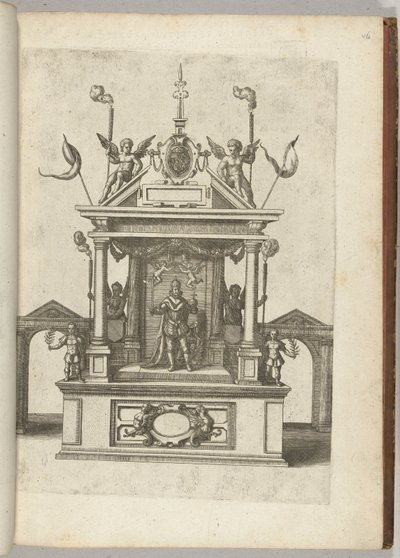 İmparator II. Rudolf ile sahne, 1594 by Anonymous
