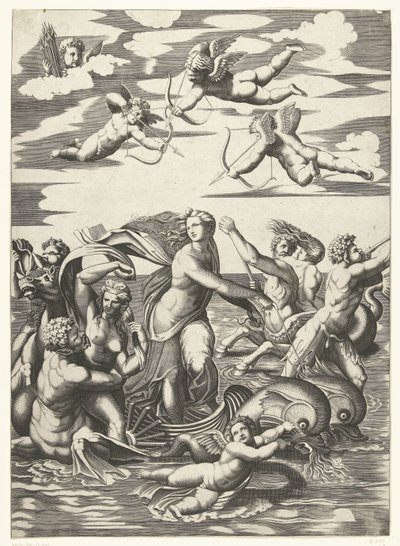 Triomf van Galatea, putti