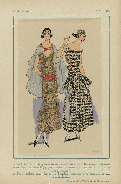 Çok Parisli, 1923, No 7: 14.- CASINO. / 1. Görkemli mi bu Pırıl pırıl... by Anonymous