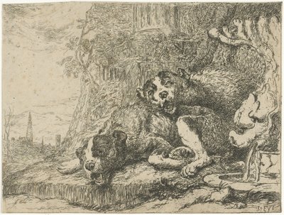 iki yalancı köpek Köpekler (dizi adı) by Anonymous