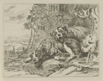 iki yalancı köpek Köpekler (dizi adı) by Anonymous