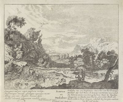 Val van Icarus by Anonymous