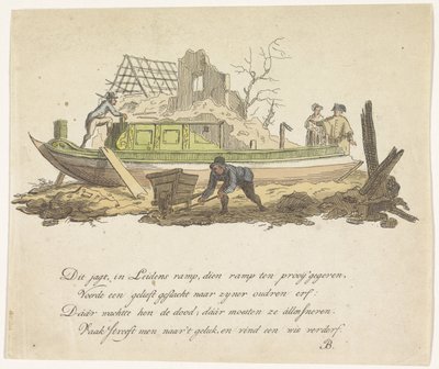 1807 Rietmilder tarafından paramparça yat by Anonymous