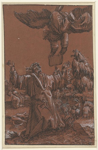 Meryem'in Doğumunun Joachim'e Duyurusu by Anonymous