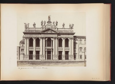 Saint John Lateran cephesi, Roma, İtalya Laterano