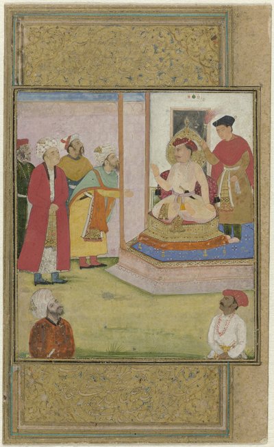Prens kabul eden devlet adamları by Anonymous