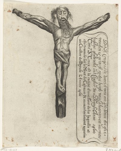 Deinze manastırındaki mucizevi haç, 1460 Bu H. Cruys, Clooster van Deynse Anno 1460