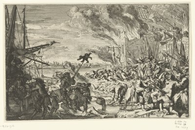 Su Kenarındaki Bir Köyde Vahşet, 1672 by Anonymous