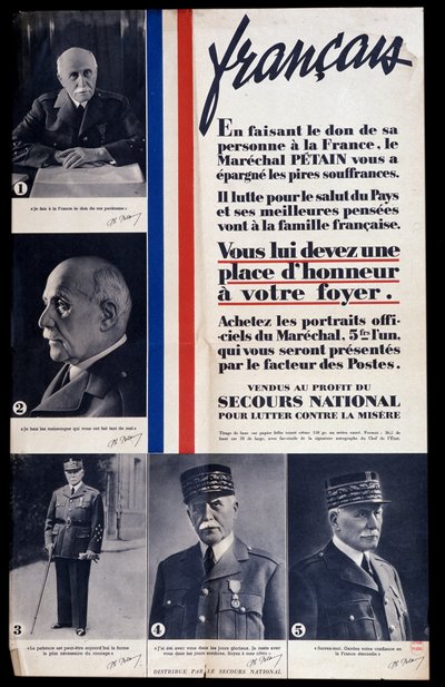 İkinci Dünya Savaşı sırasında Mareşal Philippe Petain