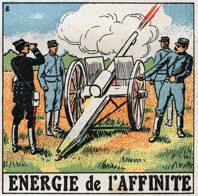 Yakınlık enerjisi: patlayıcıları ateşleyen topçular. 1925