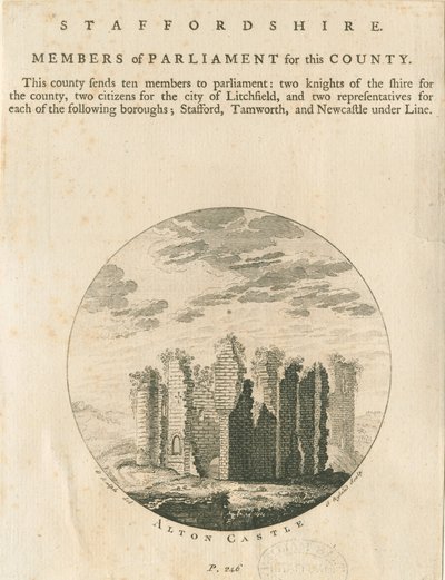 Alton Kalesi: gravür ve [?18. yüzyılın sonları] (baskı) by Anonymous Anonymous