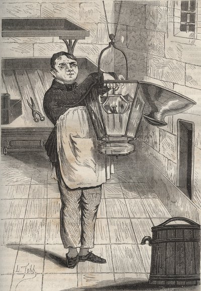 Anthelme Collet (1785-1840) Rochefort hapishanesinde. Pierre Zaccone (1817-1895) (Colonia Penale - Ceza kolonisi). Özel koleksiyon. by Anonymous Anonymous